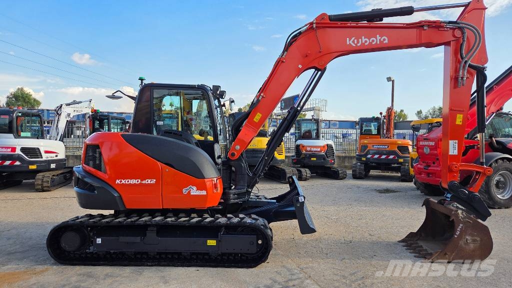 Kubota KX 080-4 Midibagger 7t - 12t