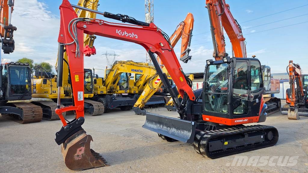 Kubota KX 080-4 Midibagger 7t - 12t