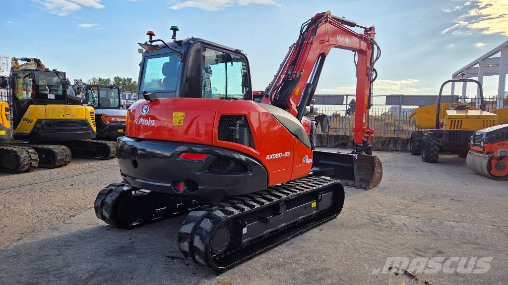 Kubota KX 080-4 Midibagger 7t - 12t