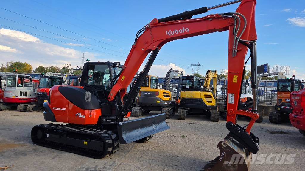 Kubota KX 080-4 Midibagger 7t - 12t