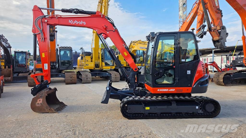 Kubota KX 080-4 Midibagger 7t - 12t