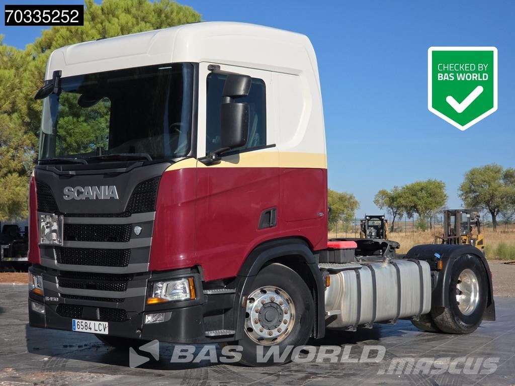Scania R450 R 4X2 Retarder ADR 2x Tanks Standklima ACC Al Sattelzugmaschinen