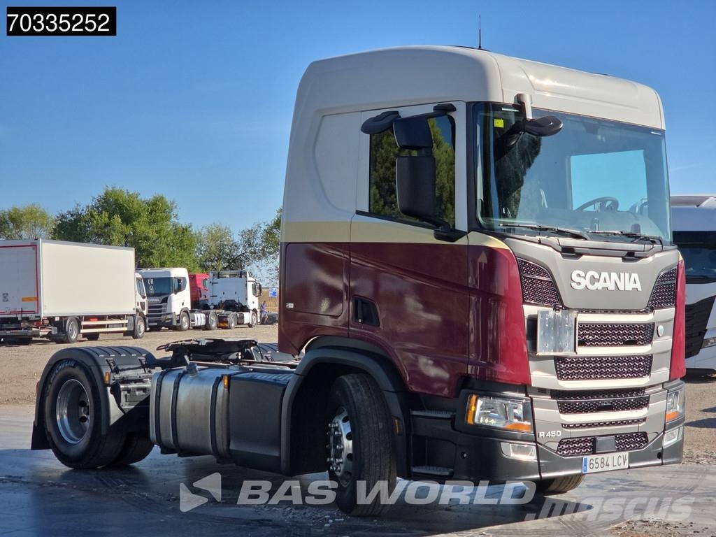 Scania R450 R 4X2 Retarder ADR 2x Tanks Standklima ACC Al Sattelzugmaschinen