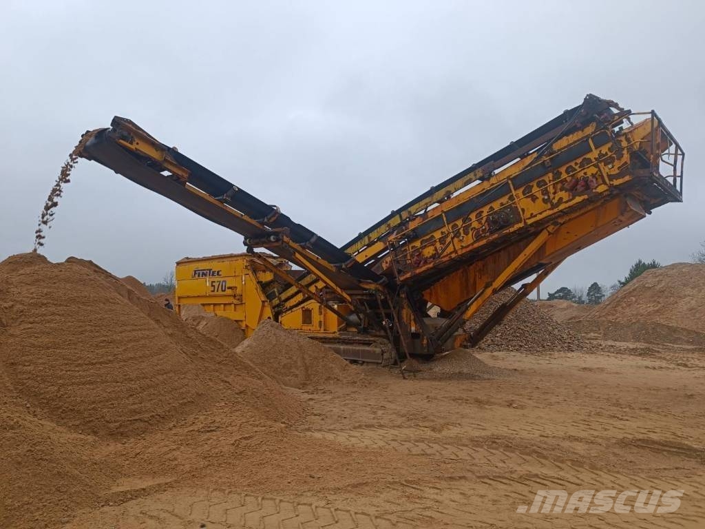Fintec 570 Mobiele zeefinstallaties