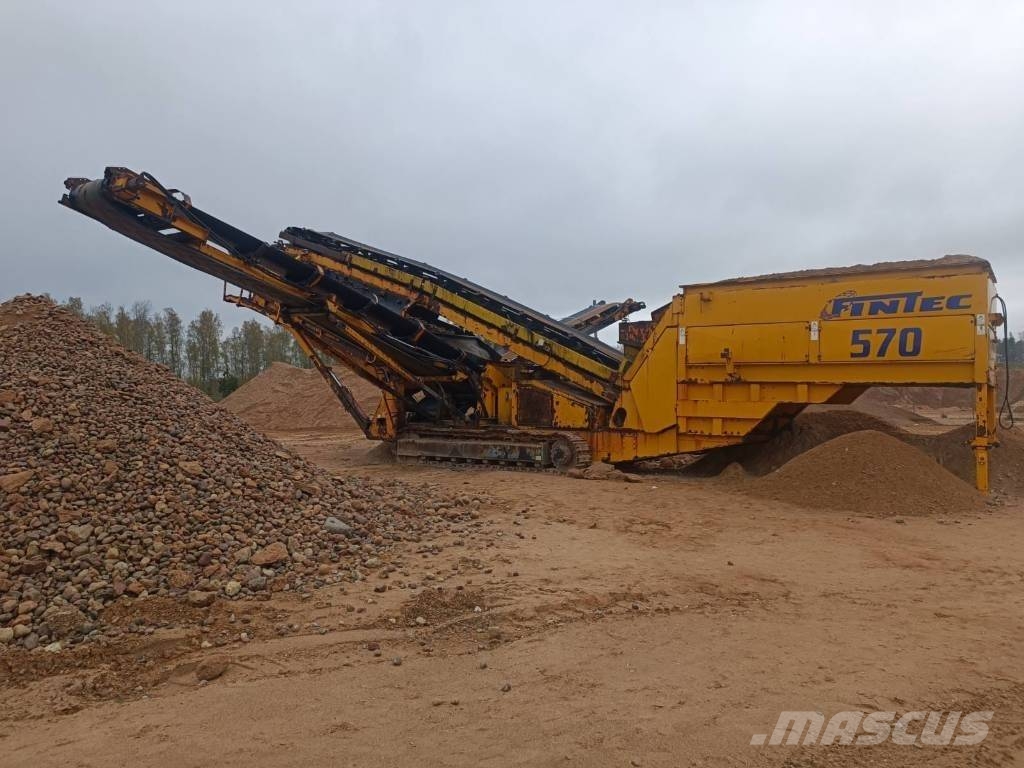 Fintec 570 Mobiele zeefinstallaties