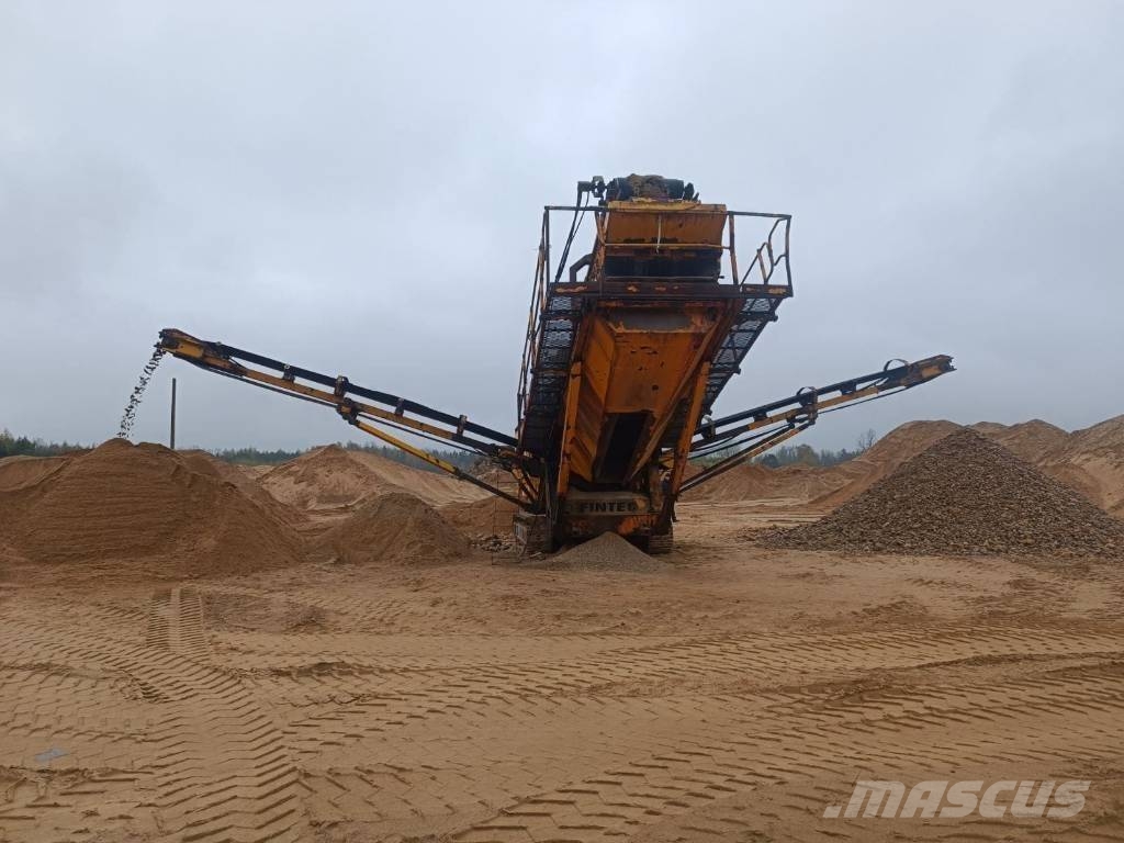 Fintec 570 Mobiele zeefinstallaties
