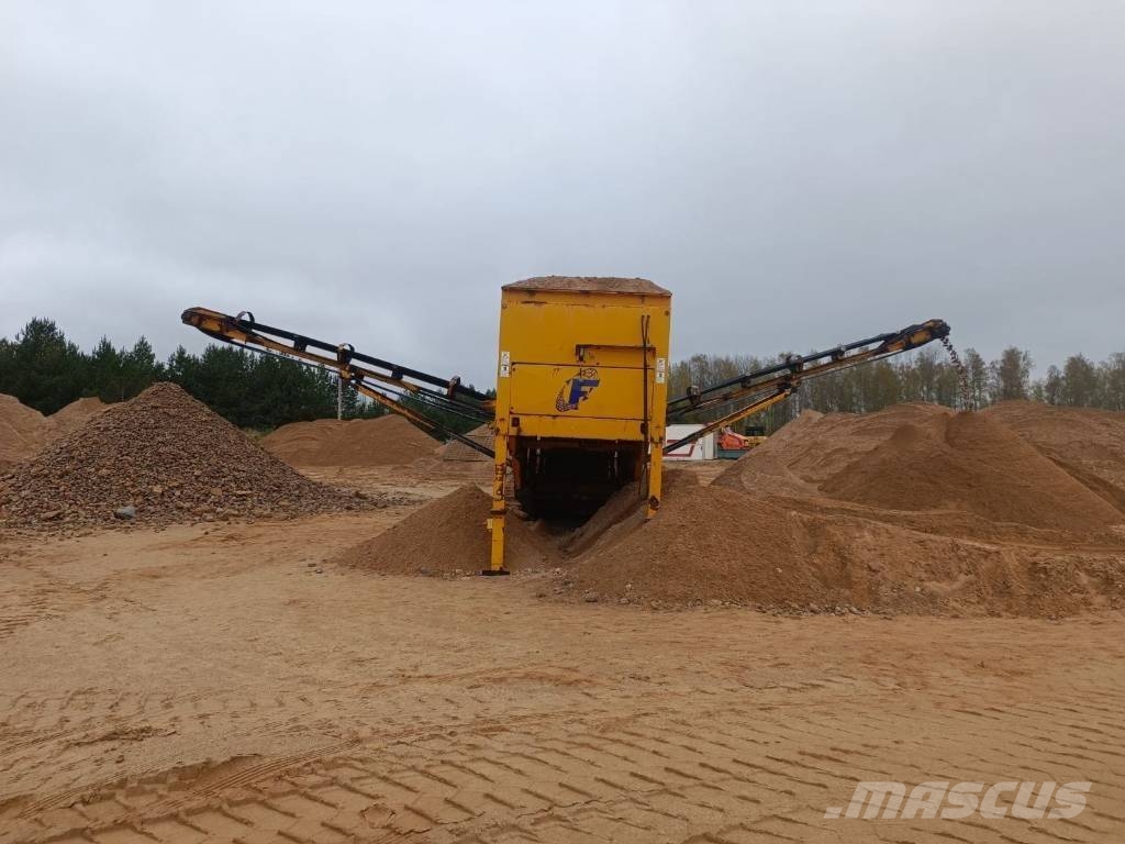 Fintec 570 Mobiele zeefinstallaties