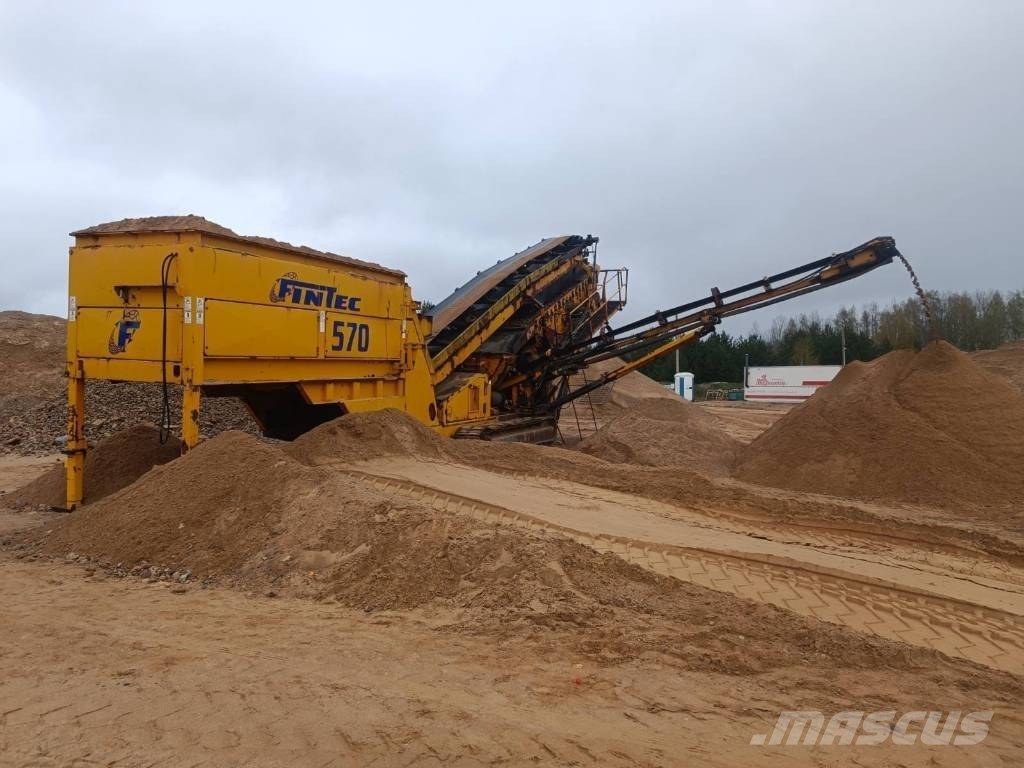 Fintec 570 Mobiele zeefinstallaties