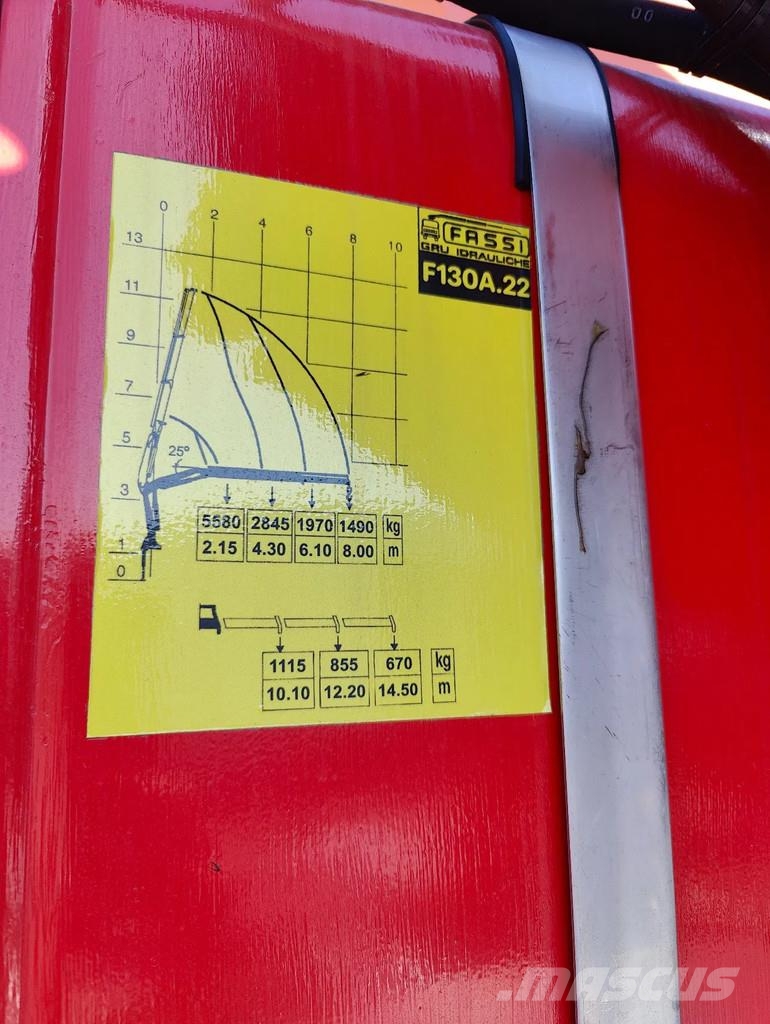 MAN TGA 28.310 Container / Fassi F130 Camion ampliroll