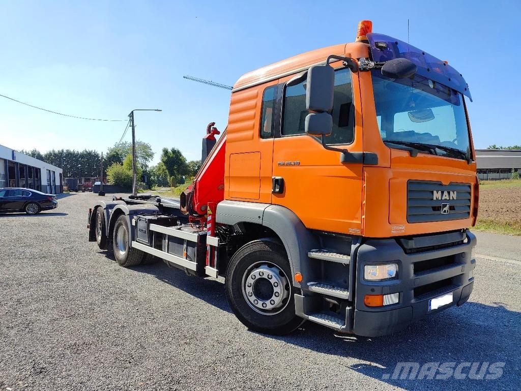 MAN TGA 28.310 Container / Fassi F130 Camion ampliroll