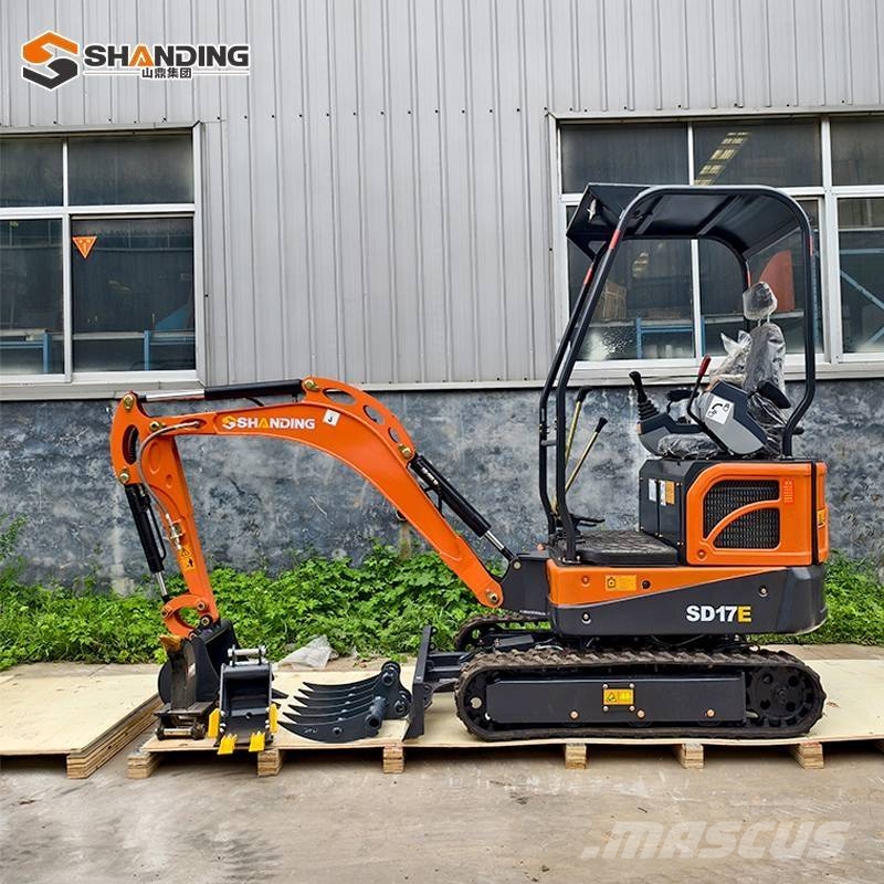 Shanding SD17E حفارات صغيرة أقل من 7 طن (حفارات صغيرة)