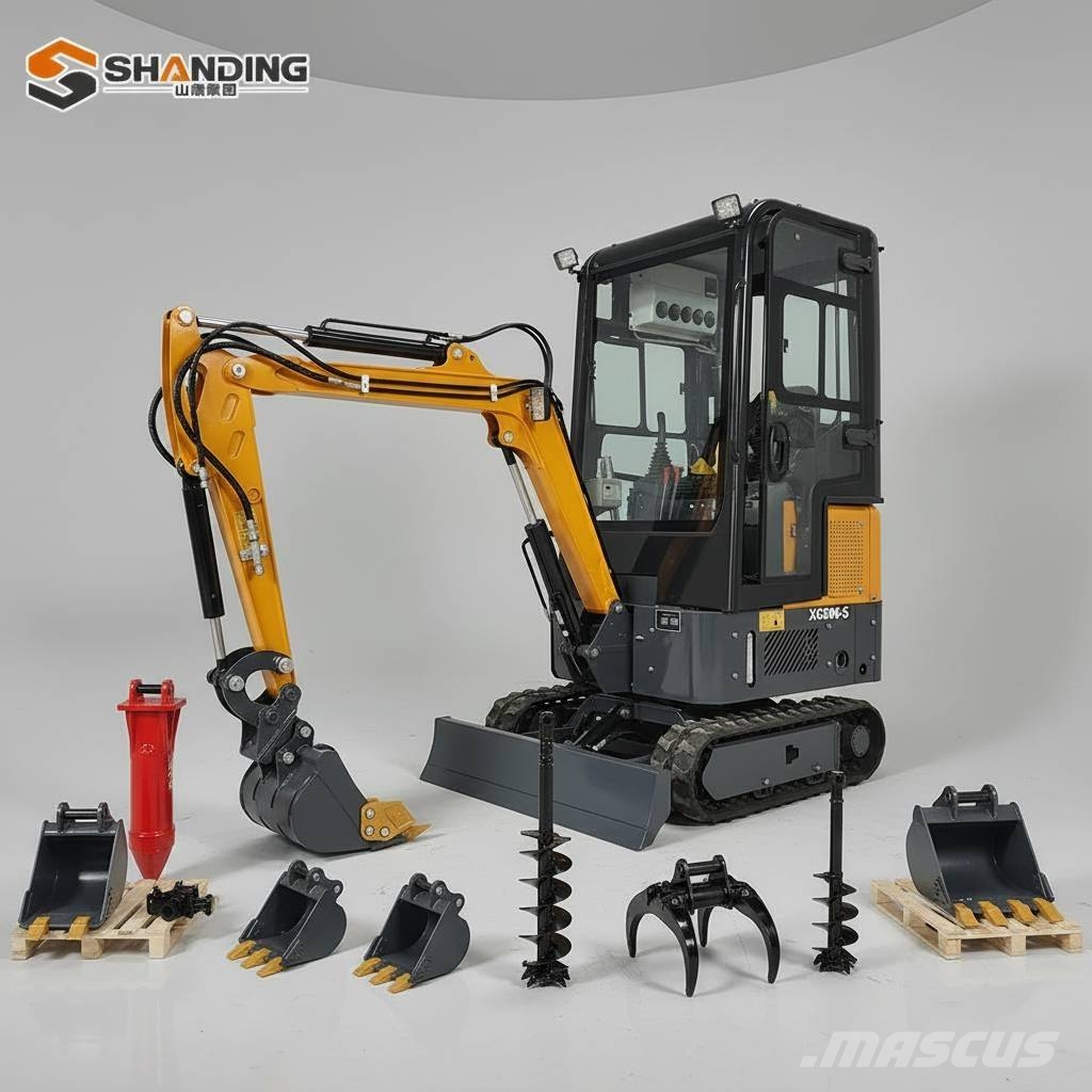 Shanding SD17E حفارات صغيرة أقل من 7 طن (حفارات صغيرة)