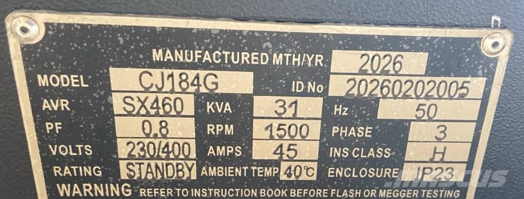 DPX CJ184G - 31 kVA Alternator - DPX-33902 Citi ģeneratori