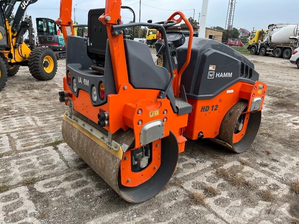 Hamm HD 12 VV Walce dwubębnowe