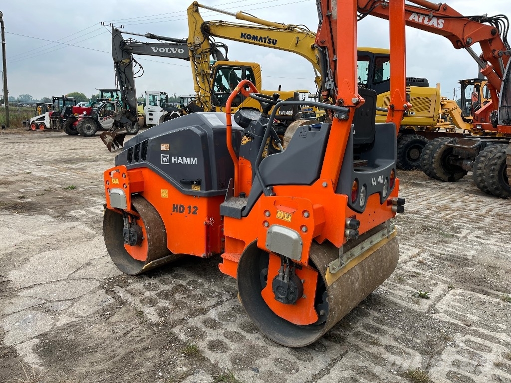 Hamm HD 12 VV Walce dwubębnowe