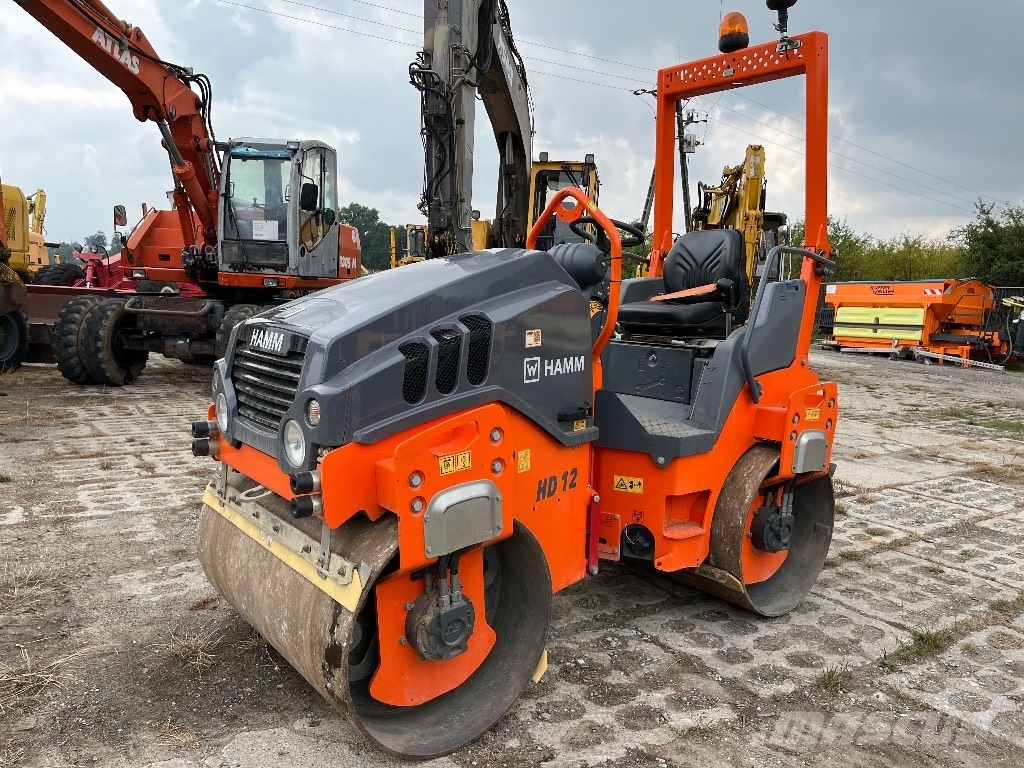 Hamm HD 12 VV Walce dwubębnowe
