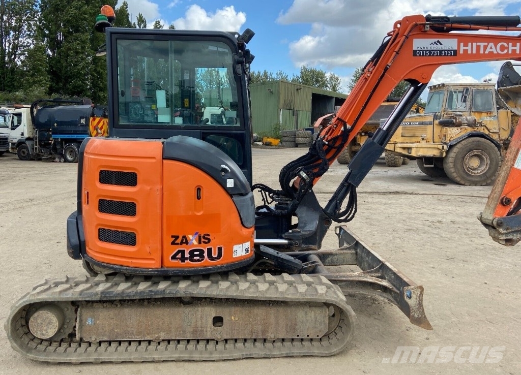 Hitachi ZX 48 U, 2016, Rotherham, South Yorkshire, Reino Unido