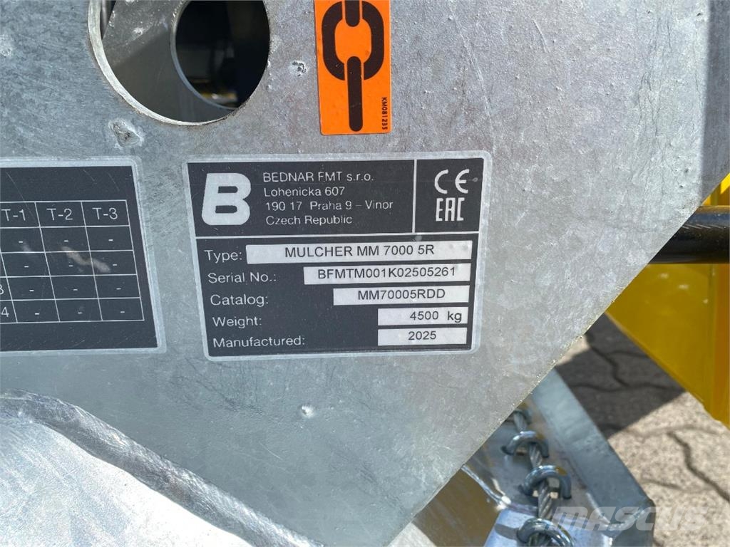 Bednar Mulcher MM 7000 Sonstige Landmaschinen