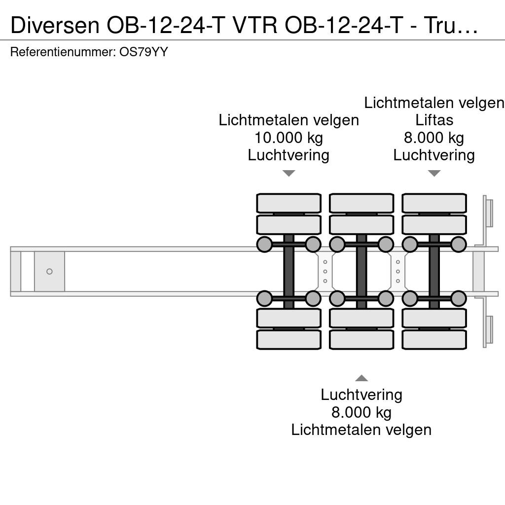  Diversen OB-12-24-T VTR OB-12-24-T - Trucktranspor Semirimorchi per il trasporto di veicoli