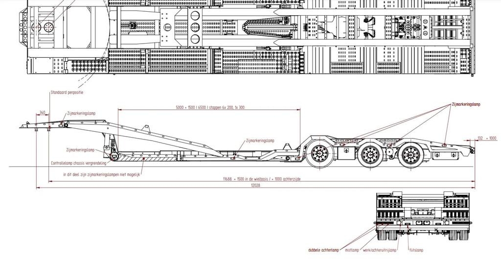  Diversen OB-12-24-T VTR OB-12-24-T - Trucktranspor Semirimorchi per il trasporto di veicoli