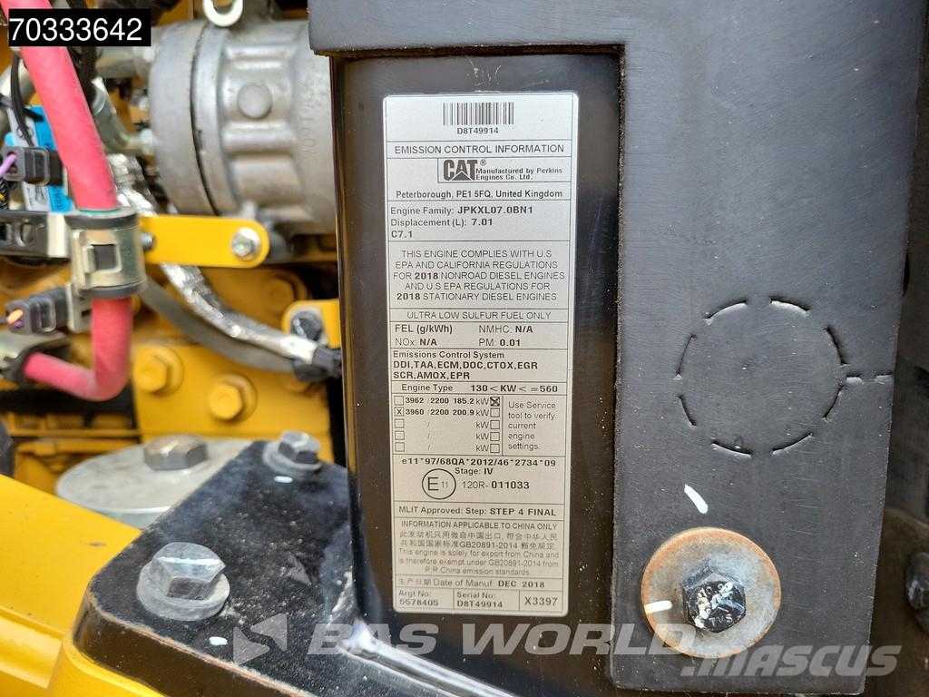 CAT 950 M Quick Coupler Radlader