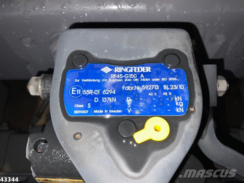 Volvo FM 430 VDL 21 Ton haakarmsysteem Lastväxlare/Krokbilar