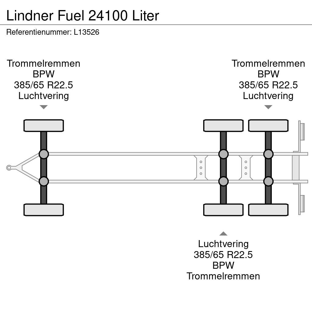 Lindner Fuel 24100 Liter Tankanhänger