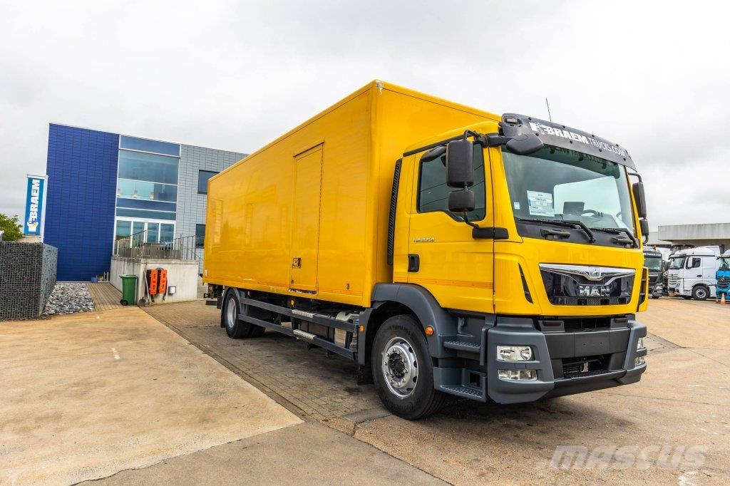 MAN TGM 18.250 BL + DHOLLANDIA 2T. Kofferaufbau