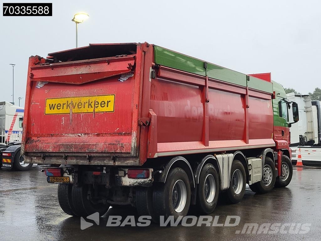 MAN TGS 49.480 10X4 NL-Truck APK 25m3 Ruizeveld tipper Sklápače