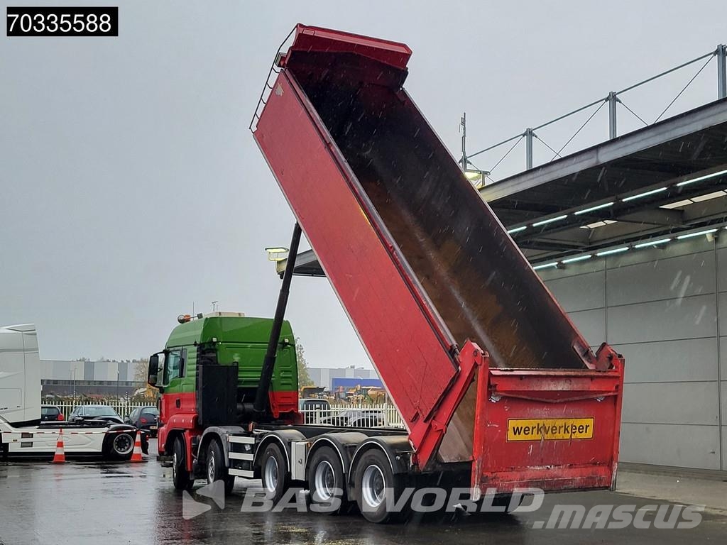 MAN TGS 49.480 10X4 NL-Truck APK 25m3 Ruizeveld tipper Sklápače