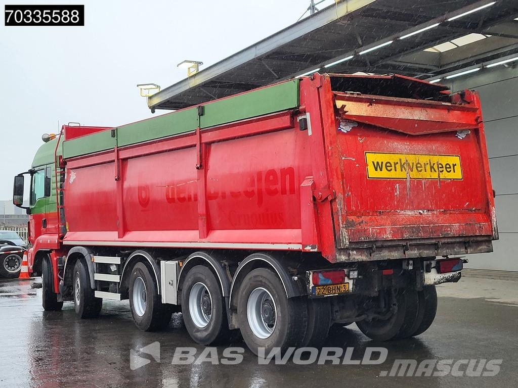 MAN TGS 49.480 10X4 NL-Truck APK 25m3 Ruizeveld tipper Bañeras basculantes usadas