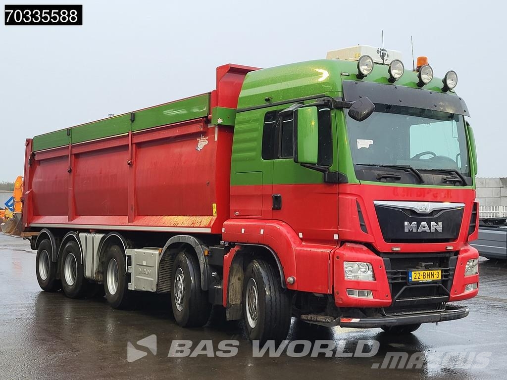 MAN TGS 49.480 10X4 NL-Truck APK 25m3 Ruizeveld tipper Sklápače