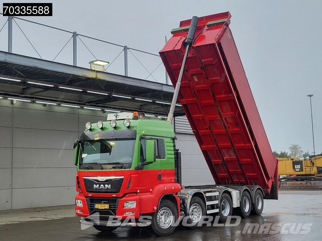 MAN TGS 49.480 10X4 NL-Truck APK 25m3 Ruizeveld tipper Bañeras basculantes usadas