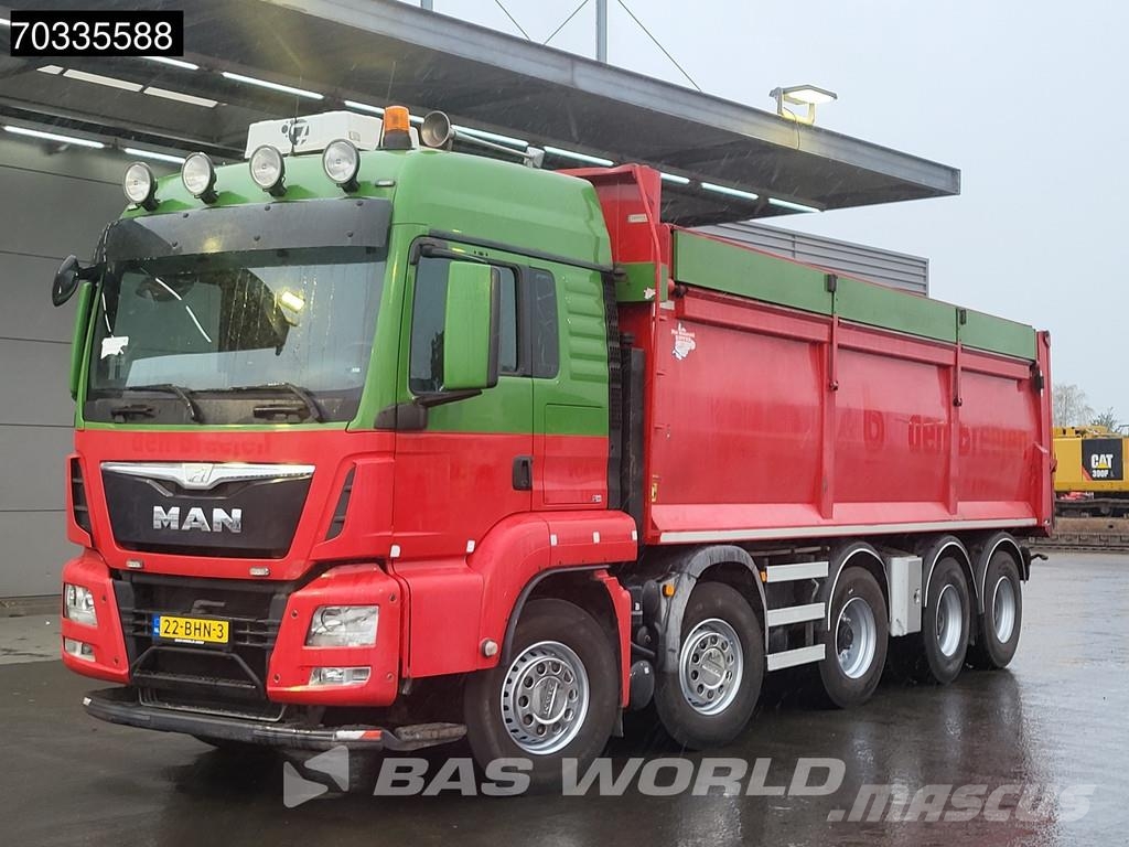 MAN TGS 49.480 10X4 NL-Truck APK 25m3 Ruizeveld tipper Sklápače