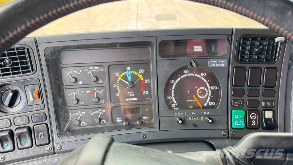 Scania P94 310 6x2 vaccum + pressure - lifting axle Camiões-cisterna