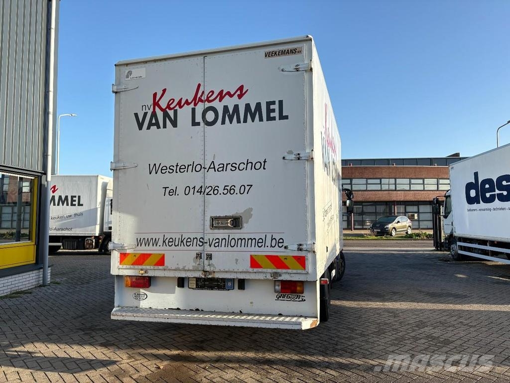 Iveco Eurocargo 80E180 + MANUAL + 18t + EURO 5 + 3 SEATS Bakwagens met gesloten opbouw