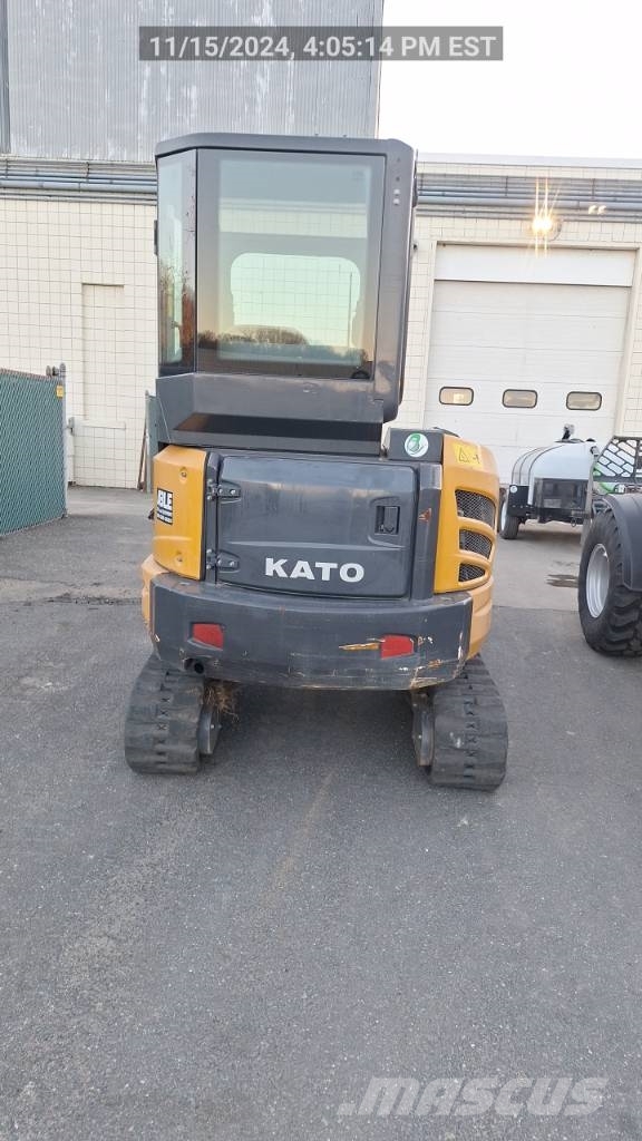 Kato HD35N4 Mini ekskavatörler, 7 tona dek