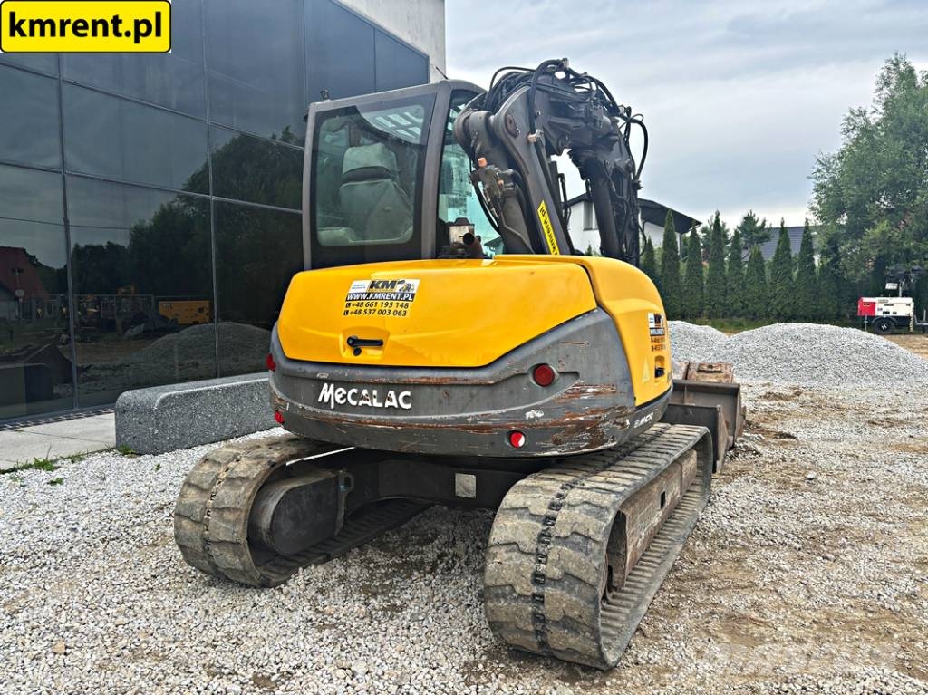 Mecalac 8 MCR MINI-KOPARKA 2010R | MECALAC 6 MCR, JCB 8065 Mini excavators < 7t