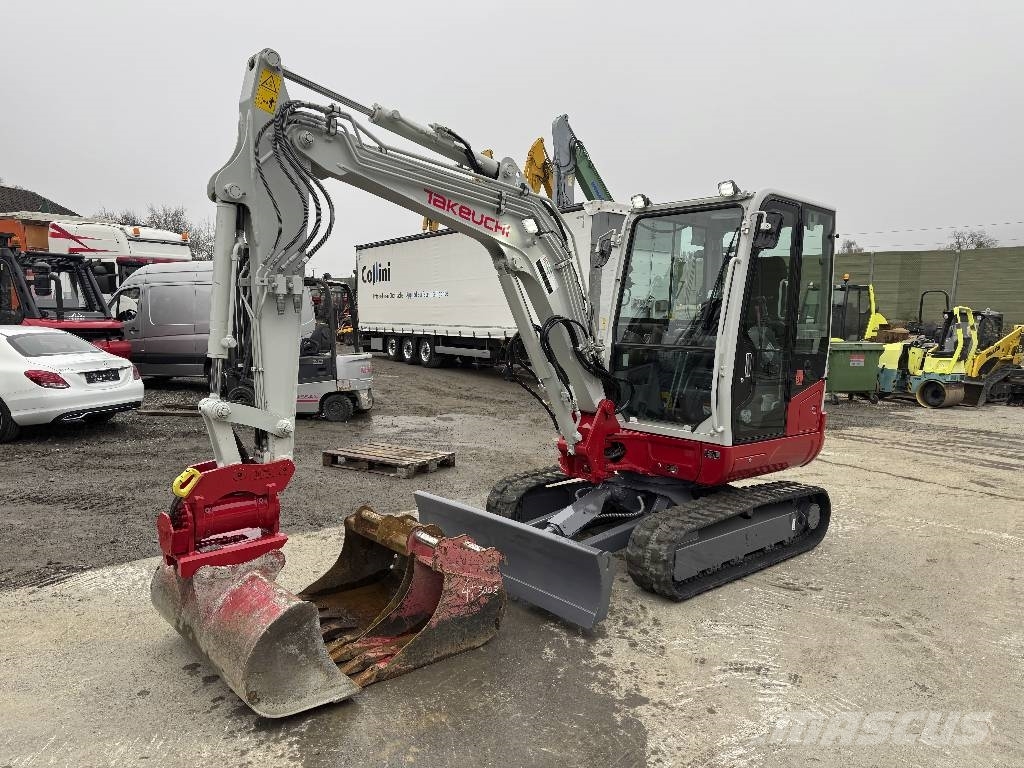 Takeuchi TB TB 235-2 Powrtilt 3xSchaufeln Top Minigravemaskiner
