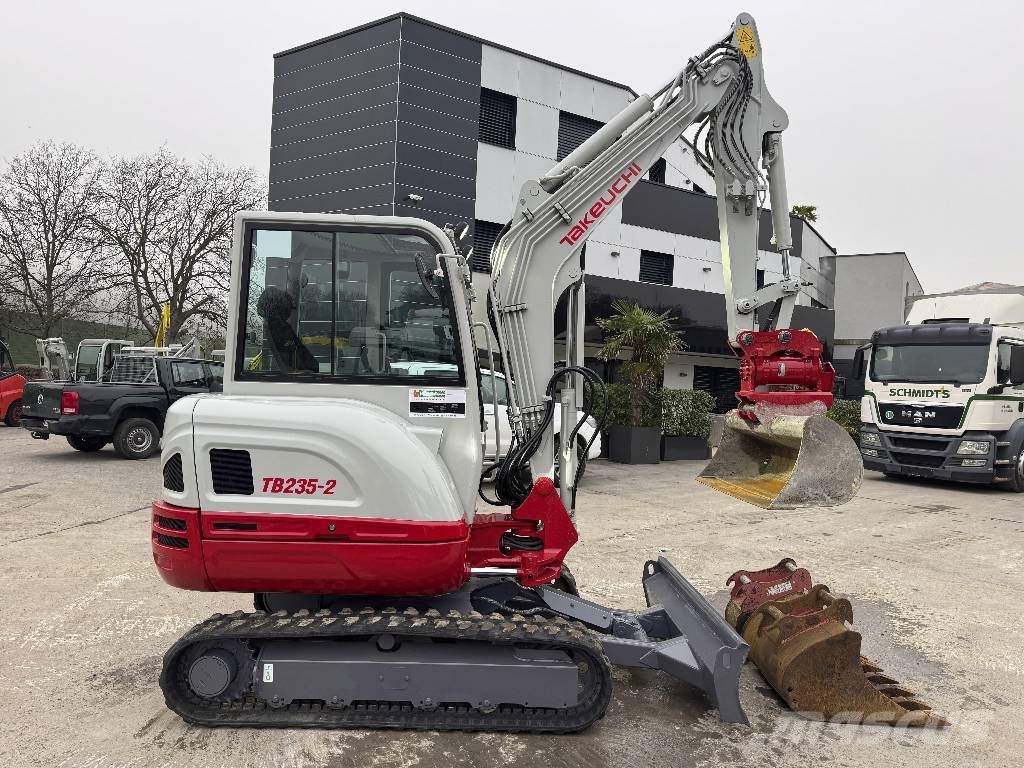 Takeuchi TB TB 235-2 Powrtilt 3xSchaufeln Top Minigravemaskiner