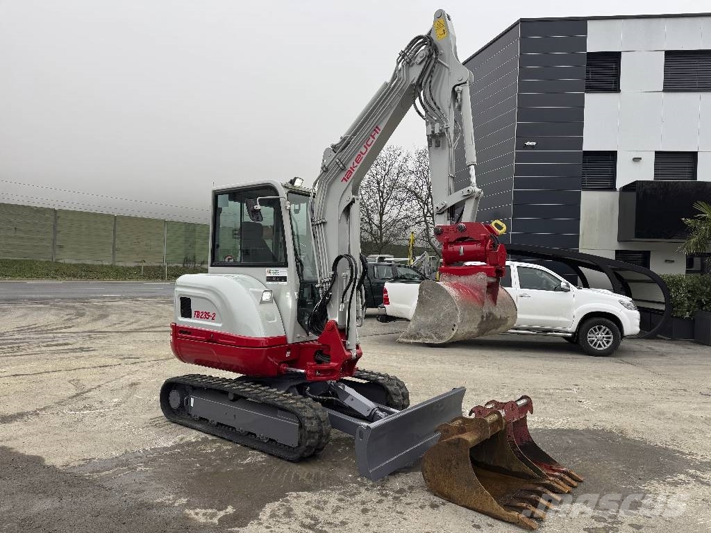 Takeuchi TB TB 235-2 Powrtilt 3xSchaufeln Top Minigravemaskiner