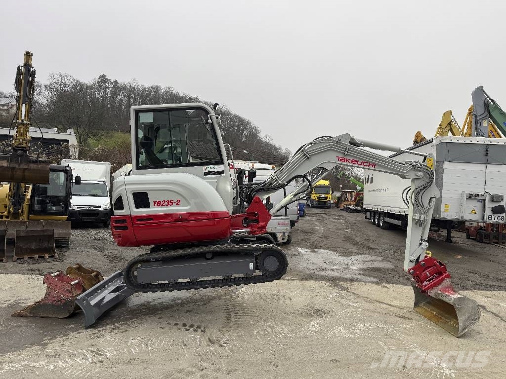 Takeuchi TB TB 235-2 Powrtilt 3xSchaufeln Top Minigravemaskiner