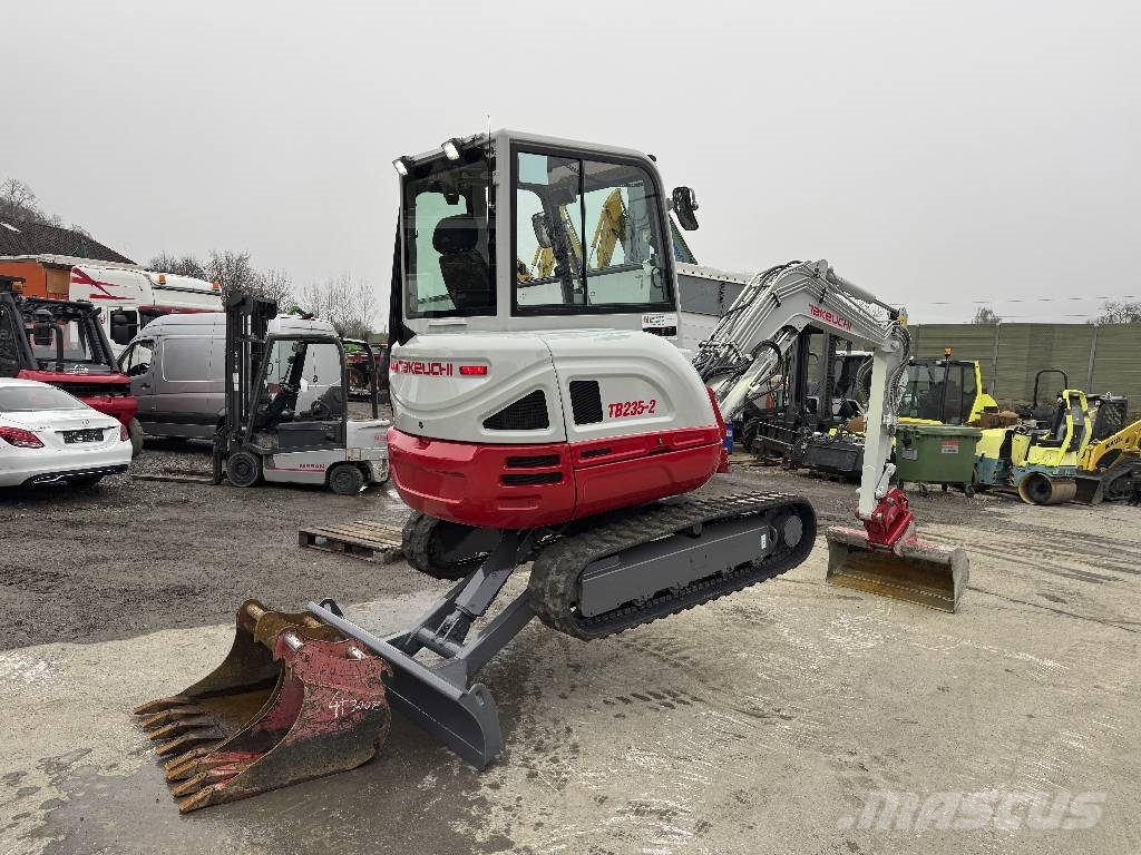 Takeuchi TB TB 235-2 Powrtilt 3xSchaufeln Top Minigravemaskiner
