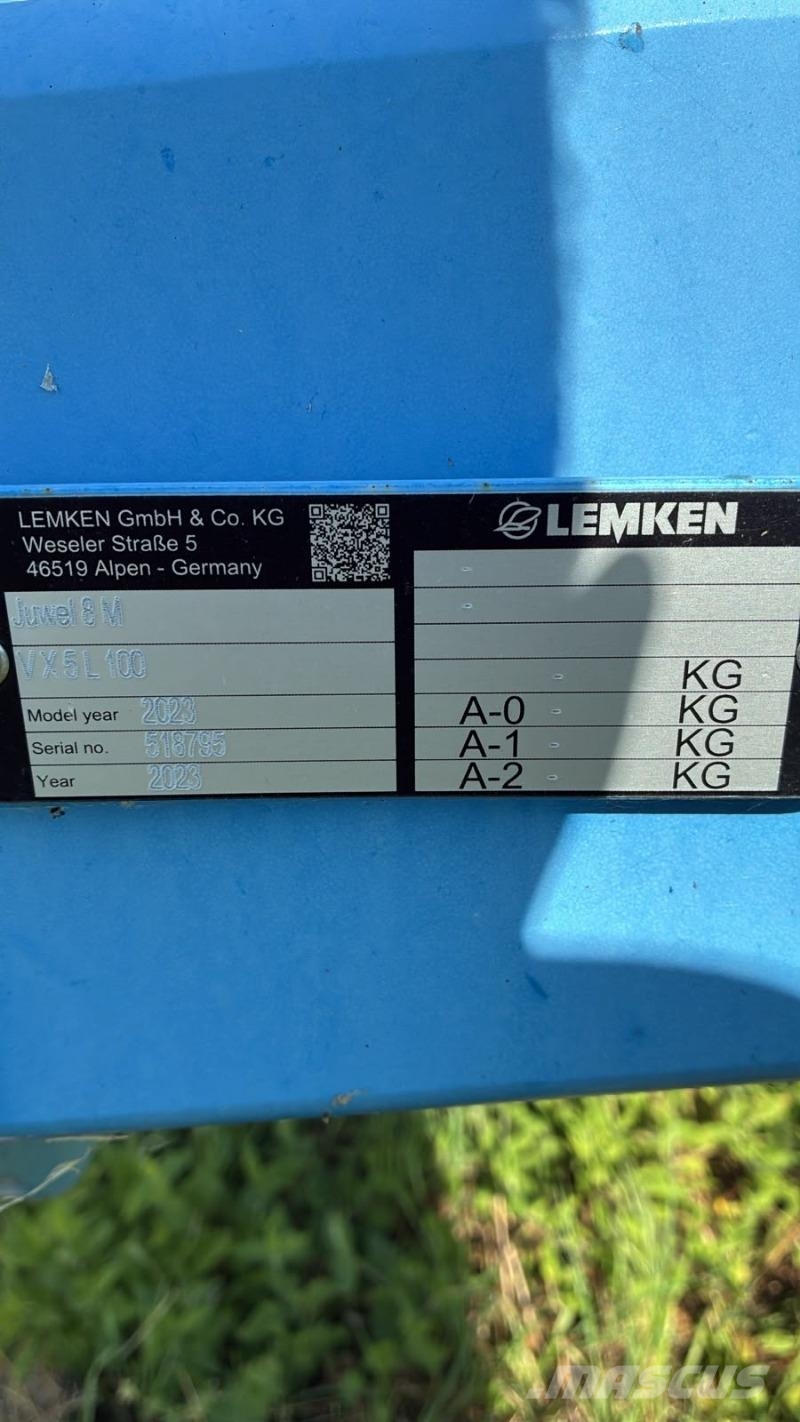 Lemken Juwel 8 M V X 5 L 100 Muud põllumajandusmasinad