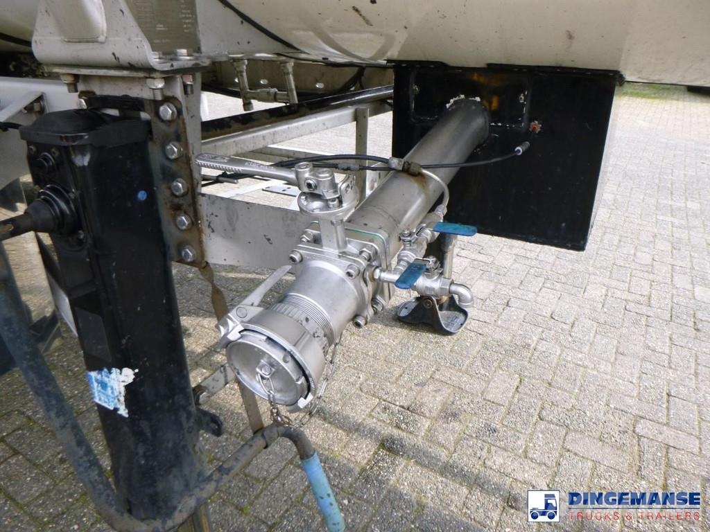 Burg Chemical tank inox L4BH 32.5 m3 / 3 comp Semirremolques cisterna