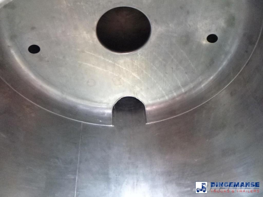 Burg Chemical tank inox L4BH 32.5 m3 / 3 comp Semirremolques cisterna
