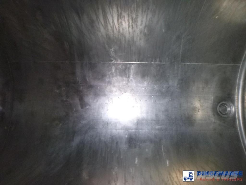 Burg Chemical tank inox L4BH 32.5 m3 / 3 comp Semirremolques cisterna