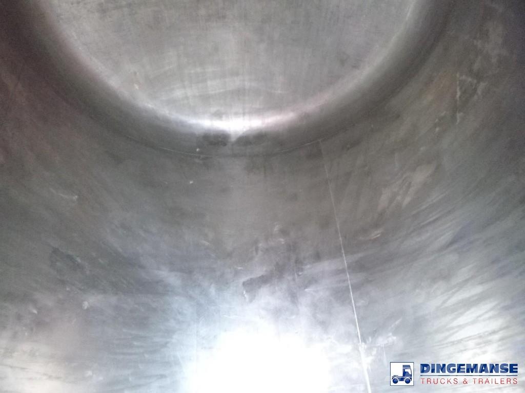 Burg Chemical tank inox L4BH 32.5 m3 / 3 comp Semirremolques cisterna