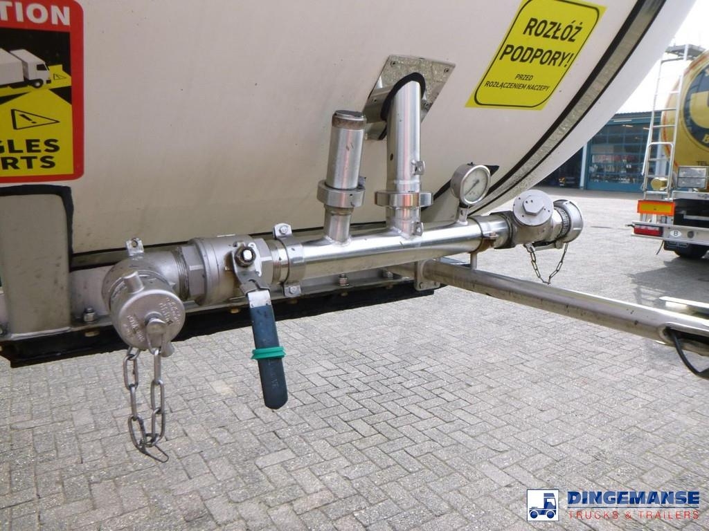 Burg Chemical tank inox L4BH 32.5 m3 / 3 comp Semirremolques cisterna