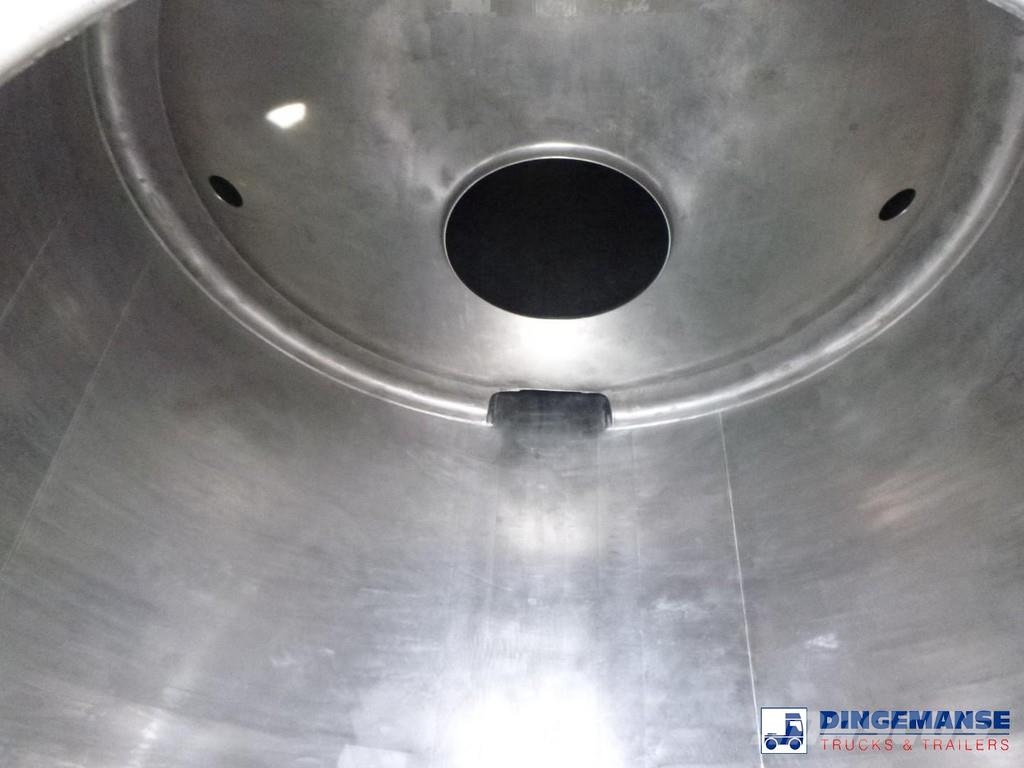 Burg Chemical tank inox L4BH 32.5 m3 / 3 comp Semirremolques cisterna